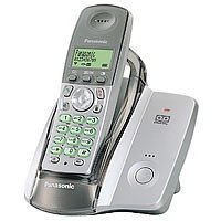 Projektoren: Panasonic KX-TCD220GS silber schnurloses Telefon