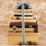 Godiva Chocolate, Chocolate Extravagance Gift Tower with Fall Ribbon