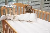 Just for Baby Goose Down Comforter White Crib