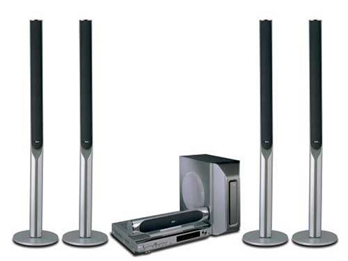 Lautsprecher: LG LH-T 6740 Heimkino-System silber