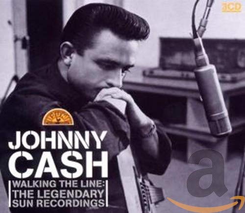 Walking the Line: The Legendary Sun Recordings by Johnny Cash album cover