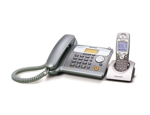 Projektoren: Panasonic KX-TCD535GM  stahlgrau-metallic schnurloses Telefon