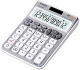 CASIO ワイヤレステンキー電卓 ミニジャストタイプ シルバー MZ-120WL-SR-N 12桁
