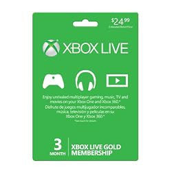 Xbox 360 Live 3 Month Gold Card