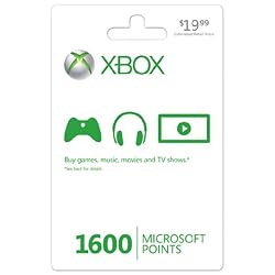 Xbox 360 Live 1600 Points
