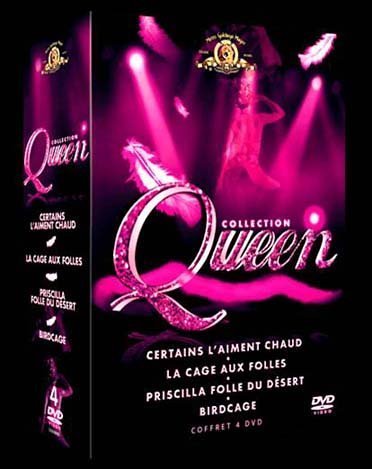 Queen collection : Certains l'aiment chaud / Priscilla, folle du d�sert / La cage aux folles / Birdcage - Coffret 4 DVD dvd, Film dvd Queen collection : Certains l'aiment chaud / Priscilla, folle du d�sert / La cage aux folles / Birdcage - Coffret 4 DVD