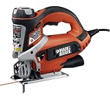 Black and Decker JS700LK 5.5 Amp Top Handle Jigsaw with Laser