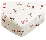 Secret Garden Fitted Crib Sheet