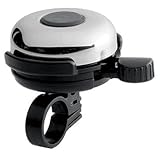 Mirrycle Incredibell Big Brass Bell, Chrome Plated Brass
