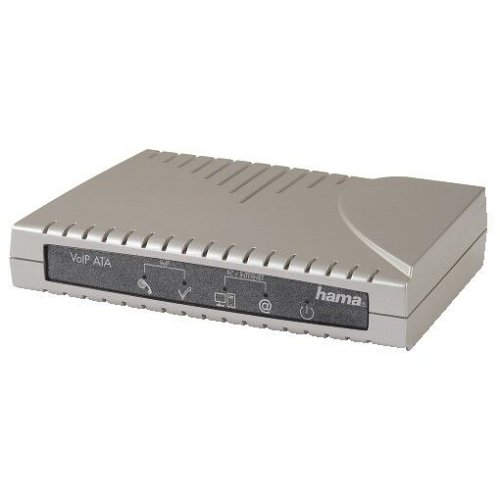 Heimkinosysteme: Hama VOIP ATA Deutsche Version (Voice over IP)