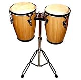 9 Inch Oak Wood Conga Set