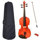 3/4 Size Violin with Free Carrying Case - Natural Color