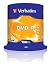 Vente de Livres.com : Verbatim - 100 x DVD-R - 4,7 Go - 16x - Argent mat - Spindle
