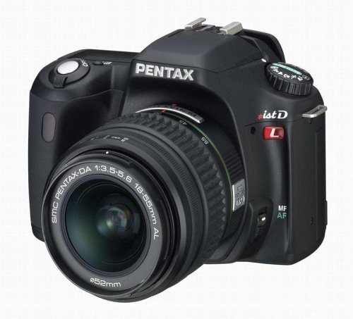 Projektoren: Pentax *istDL SLR-Digitalkamera (6 Megapixel) schwarz inkl. DA 18-55 Objektiv