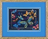 Exotic Butterflies Counted Cross Stitch Kit, Craft Kit