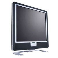 Projektoren: Philips 190X5FB 19 Zoll TFT Monitor silber/schwarz (Kontrast 500:1, 12 ms Reaktionszeit)