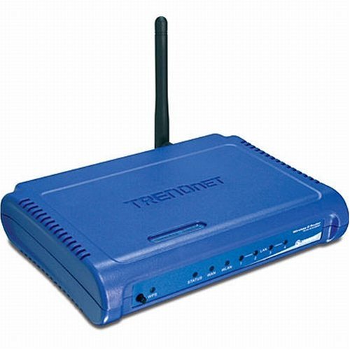 TV Geraete: TRENDnet 54Mbps 802.11g Wireless Firewall Router