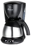 Toastmaster TCM8TD Stainless Steel Thermal Carafe Coffee Maker