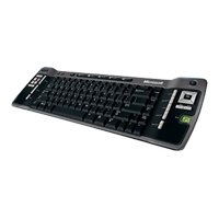 MP3 Player: Microsoft Remote Keyboard for Windows Media Center 3Pk. Tastatur schnurlos 83 Tasten MS WMC E Schwarz