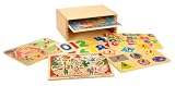 Puzzle Storage Box with Puzzles, 6 pieces