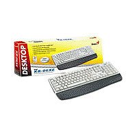 Kompaktanlagen: KYE Comfy KB-06xe Tastatur PS/2 106 Tasten MS W98 D Weiss