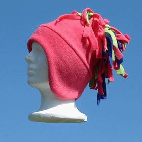 Child Confetti Fleece Winter Hat by DinoHaven
