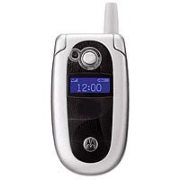 MP3 Player: Motorola V550 Telefon mobil QuadBand GSM 850/900/1800/1900 GPRS silber