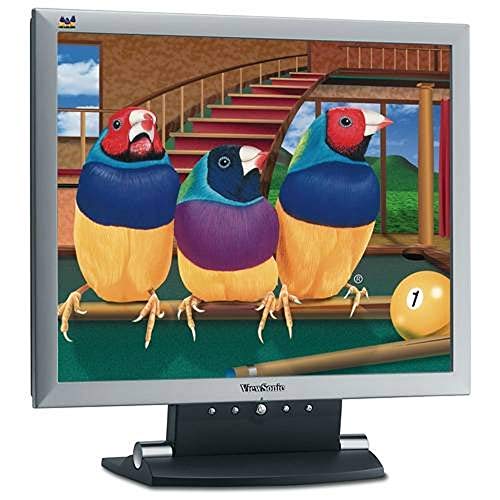 Verstaerker Und Receiver: ViewSonic VA702 LCD-Monitor 17 Zoll (Kontrast 500 :1, Reaktionszeit 12 ms)