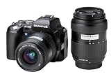 Olympus E-500 Digitalkamera (8 Megapixel) inkl. Zuiko Digital 14-45 mm und Zuiko Digital 40-150 mm