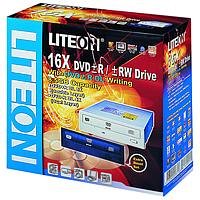 Lautsprecher: Liteon DVD Brenner intern IDE Retail (+16X8X -16X6X DL +8X-4X 8.5GB inkl. Nero OEM Suite und Power DVD)