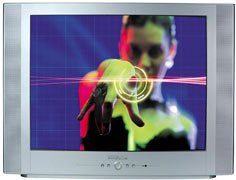 Projektoren: Phocus CRT 28 S 28-Zoll/ 70 cm 16:9 Fernseher silber
