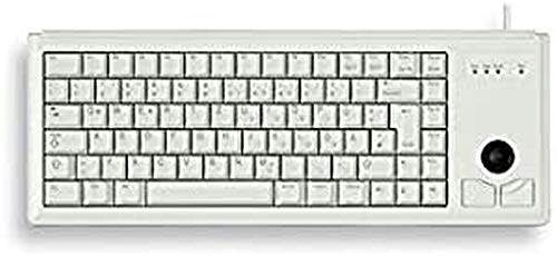 Camcorder: Cherry 2XPS/2 US MX-Gold Tastatur Slimline Light mit Trackball