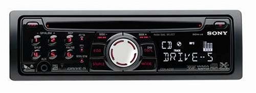 Festplatten: Sony CDX-A 250 MP3-CD-Tuner schwarz