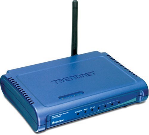 TV Geraete: TRENDnet Drahtloser 108 MBit/s 802.11g Firewall-Router