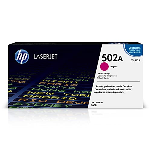 Heimkinosysteme: HP Druckkassette Toner magenta 4000 Seiten Color LaserJet 3600