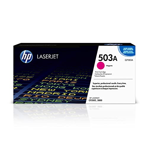 Heimkinosysteme: HP Druckkassette Toner magenta 6000 Seiten Color LaserJet 3800