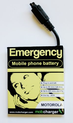 MP3 Player: Mob Charger Rescue Battery f�r Motorola Handys
