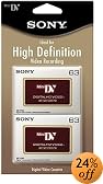 Sony High Definition Minidv Videocassette (2-Pack)