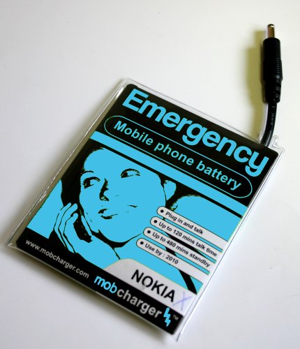 MP3 Player: Mob Charger Rescue Battery f�r Nokia Handys