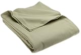 Royal Heritage 100-Percent Cotton Flannel 9-Ounce Full/Queen Blanket, Clover