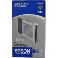 Drucker: Epson Patrone 220ml Tinte hellschwarz Stylus Pro 7800/9800