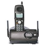 Panasonic® KX-TG5428B 5.8GHz Digital Cordless Phone, Black