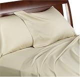 400-Thread-Count 100-Percent Cotton King Sheet Set, Taupe