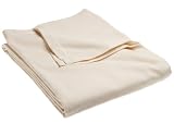 Royal Heritage 100-Percent Cotton Flannel 9-Ounce Full/Queen Blanket, Natural