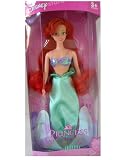 Disney Princess Mermaid Ariel Doll plush : 12 H by 