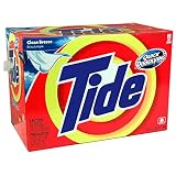 Tide Powder Detergent, Clean Breeze Scent, Case Pack, Three - 80 Load Boxes (240 Loads)