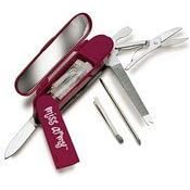 Miss Army Kit And Pocket Knife...In Magenta