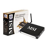 MP3 Player: MSI RG54G3 Wireless WLAN Router
