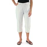 Lee Jeans Womens Missy and Petite Plain Front Casual Capri with Stretch