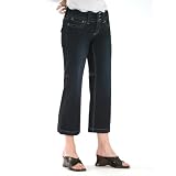Lee Jeans Womens Missy One True Fit Three Button Capri with Stretch